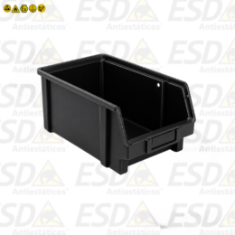 Gaveta Bin ESD Plástico Condutivo nº6