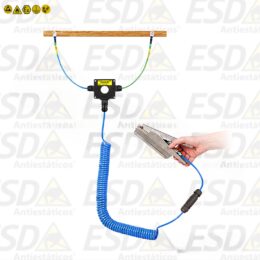 Garra de Aterramento ESD com Monitoração