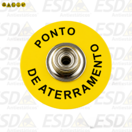 Etiqueta ESD Para Ponto de Aterramento