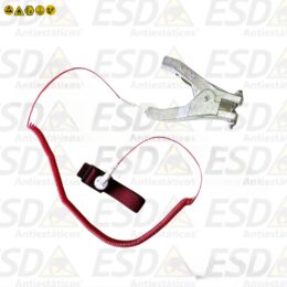 Garra ESD NR10 Antiestática com Pulseira