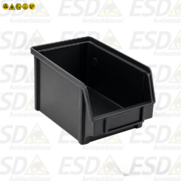 Gaveta Bin ESD Plástico Condutivo nº3