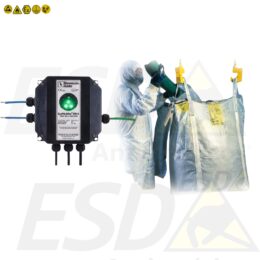 Sistema ESD FIBC Earth-Rite para Aterramento