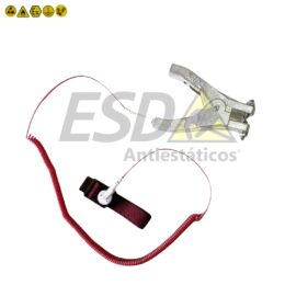 Garra ESD NR10 Antiestática com Pulseira