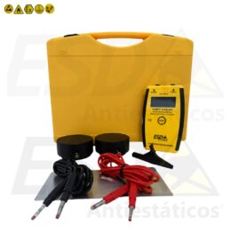 Kit ESD Megômetro Analógico de Resistividade Elétrica Superficial