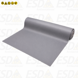 Manta ESD Antiestática Dupla Camada Cinza