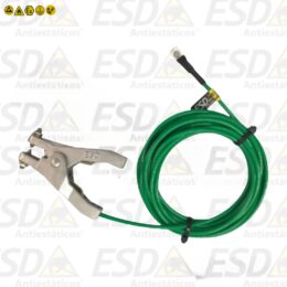 Garra ESD NR10 Antiestática com Cabo Liso