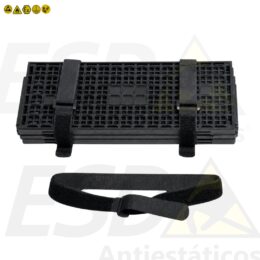 Abraçadeira ESD com Velcro e Fivela de amarração