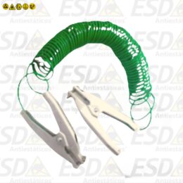 Conjunto Móvel ESD NR20 com Cabo Espiral Verde (Dois lados)