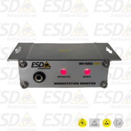 Monitor Contínuo ESD PRO 9202 para Bancada e Pulseira