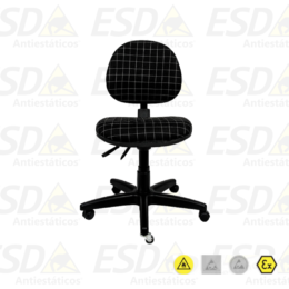 Cadeira Esd Secretária Stylus Standart Com Rodízios
