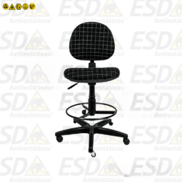 Cadeira Esd Industrial Standart Com Rodízios