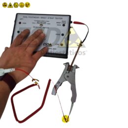 Adaptador ESD para teste de garras de aterramento com pulseira