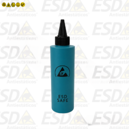Dispenser ESD bisnaga com bico de plástico e tampa com rosca frasco 250 ML
