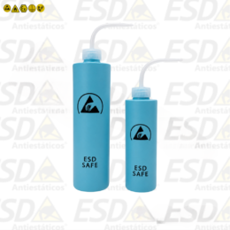 Dispenser ESD Azul garrafa com bico de plástico longo frasco 250 ml | 500 ml
