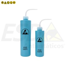 Dispenser ESD Azul garrafa com bico de plástico longo frasco 250 ml | 500 ml